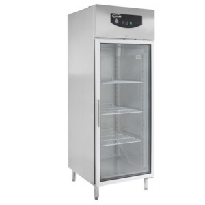 Stainless Steel Negative Refrigerated Cabinet - Glass Door Combisteel