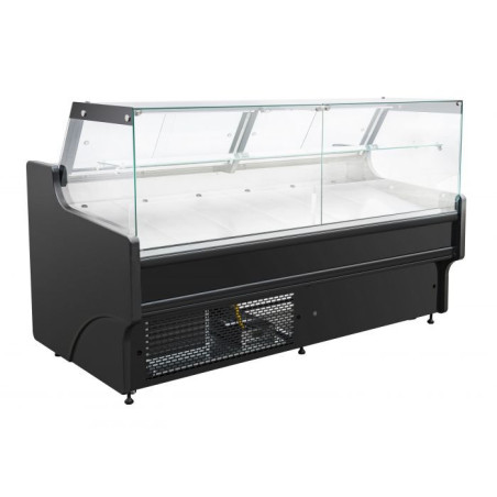 Refrigerated display case Positive Thomas 310L CombiSteel - Black