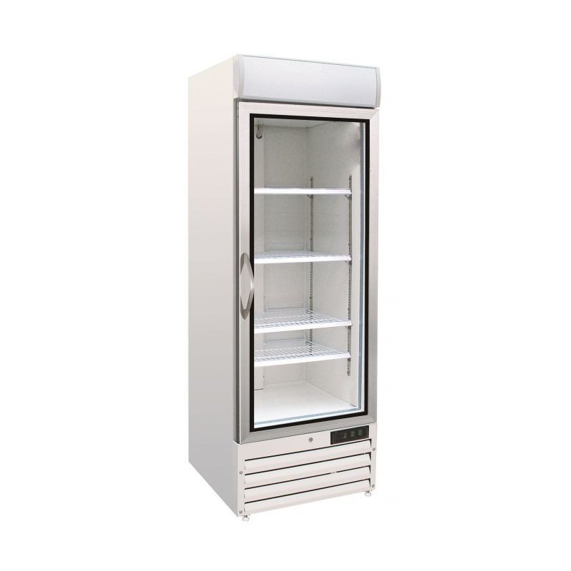 Glass Door Negative Refrigerated Cabinet - 412L Combisteel