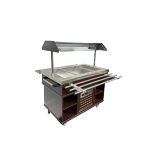 Refrigerated Buffet 5 GN 1/1 CombiSteel - Optimal preservation and elegance