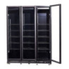 Positive Refrigerated Display Case 3 Heated Glass Doors CombiSteel - High Performance SEO