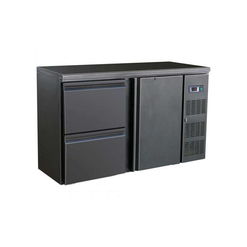 Refrigerated Back Bar with 1 Door and 2 Drawers - 350 L - CombiSteel: Efficiency and Professional Design