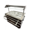 CombiSteel Hot Buffet - Stainless Steel GN 1/1 & LED Lighting