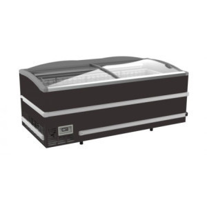 Schwarze Truhe Gefrierschrank für Supermarkt - 864 L - CombiSteel