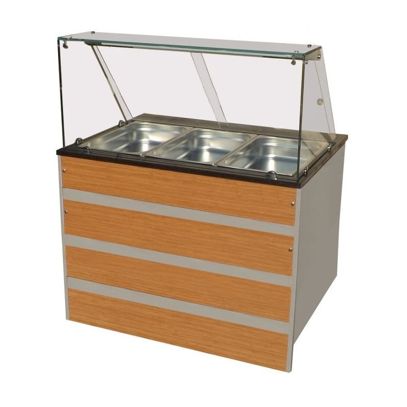 Hot Buffet - 3 GN 1/1 in Stainless Steel | Combisteel