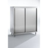 Hoher Edelstahlschrank mit 4 Ebenen - CombiSteel