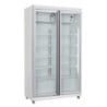 Positive Kühlvitrine - 2 Glastüren - 785 L - CombiSteel
