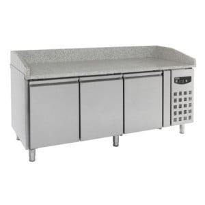Gekühltes Pizzamöbel mit 3 Türen - 580 L - CombiSteel