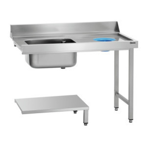 DS-R1BAS stainless steel sorting table by Bartscher - Professional efficiency