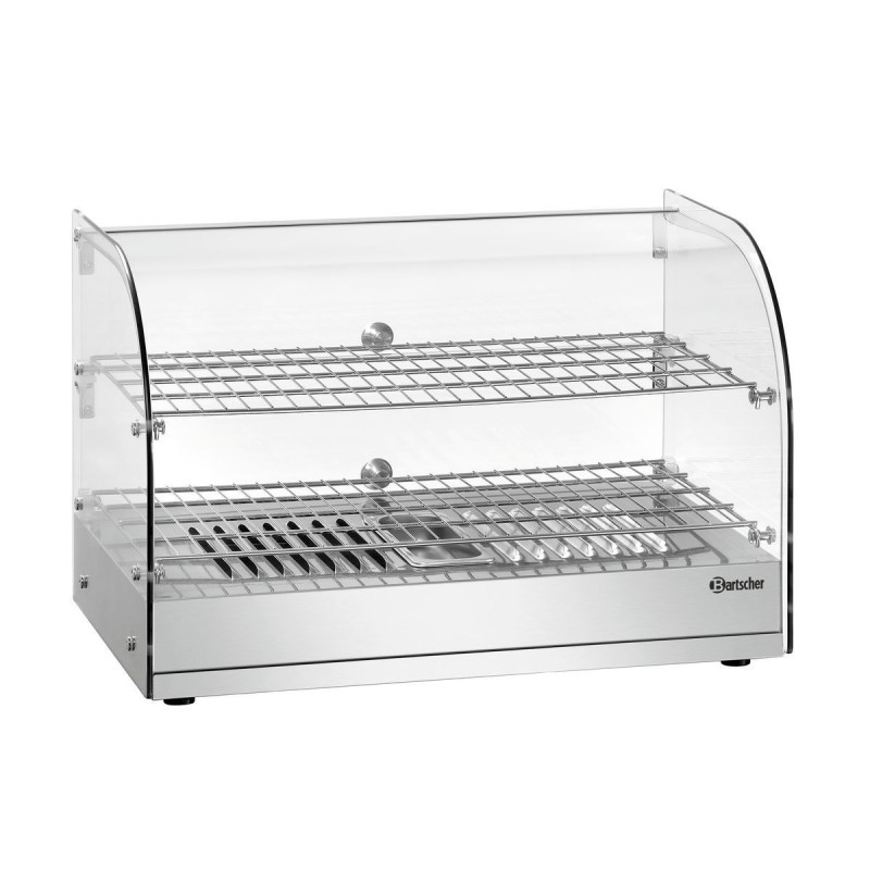 Vitrine chauffante Bartscher 5200 2ER - Maintien chaud professionnel