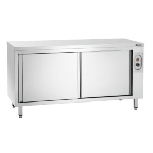 Heated cabinet 700 Bartscher: Professional stainless steel base cabinet