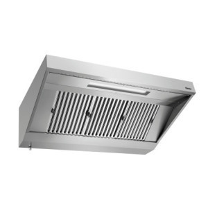 Professional wall-mounted hood 900, L1600 Bartscher stainless steel AISI