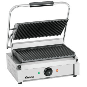 Grill Kontakt Panini 1R Bartscher - Professioneller und knuspriger Panini