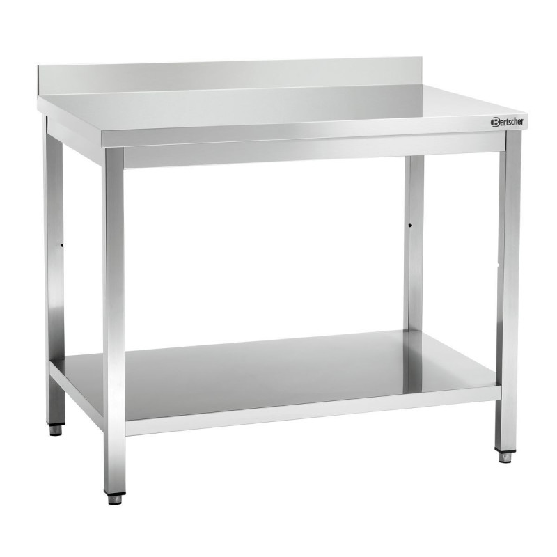 Stainless steel work table L1000, AD, Bartscher | Spacious & sturdy