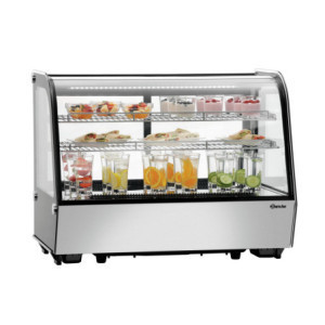 Bartscher DeliCool IIIL efficient and elegant refrigerated display case - 160 liters