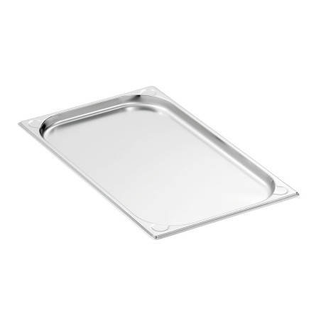 GN 1/1 P20 Nickel-Chrome Steel Tray - Bartscher Basic Line