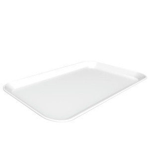 Professional presentation dish Bartscher - White melamine