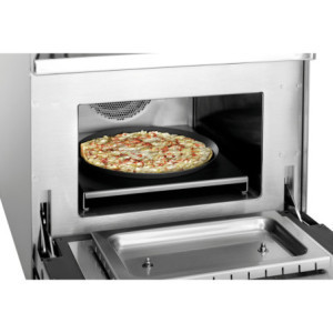 Pizza-Blech Snackjet Bartscher aus perforiertem Aluminium Ø 260 mm