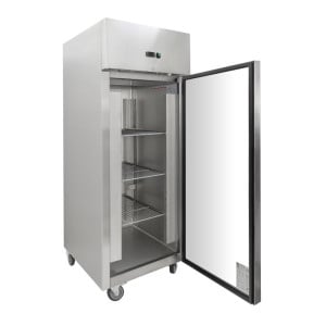 Positive Kühlschrank 650 L Edelstahl GN 2/1 Belüftet