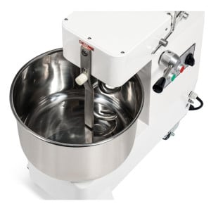 Pétrin 20 L Dynasteel - Abnehmbarer Kessel, Hebbarer Kopf