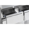 Positive Refrigerated Table - 4 Drawers GN 1/2 Dynasteel: Quality and Performance