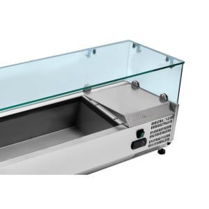 Saladette Gekühlte Vitrine 6 x GN 1/4 Dynasteel: Optimale Organisation in der Küche