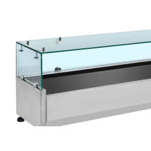 Saladette Gekühlte Vitrine 6 x GN 1/4 Dynasteel: Optimale Organisation in der Küche