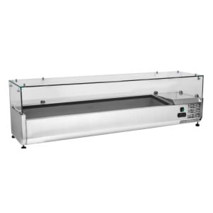 Refrigerated Display Saladette - 7 x GN 1/3 - Dynasteel