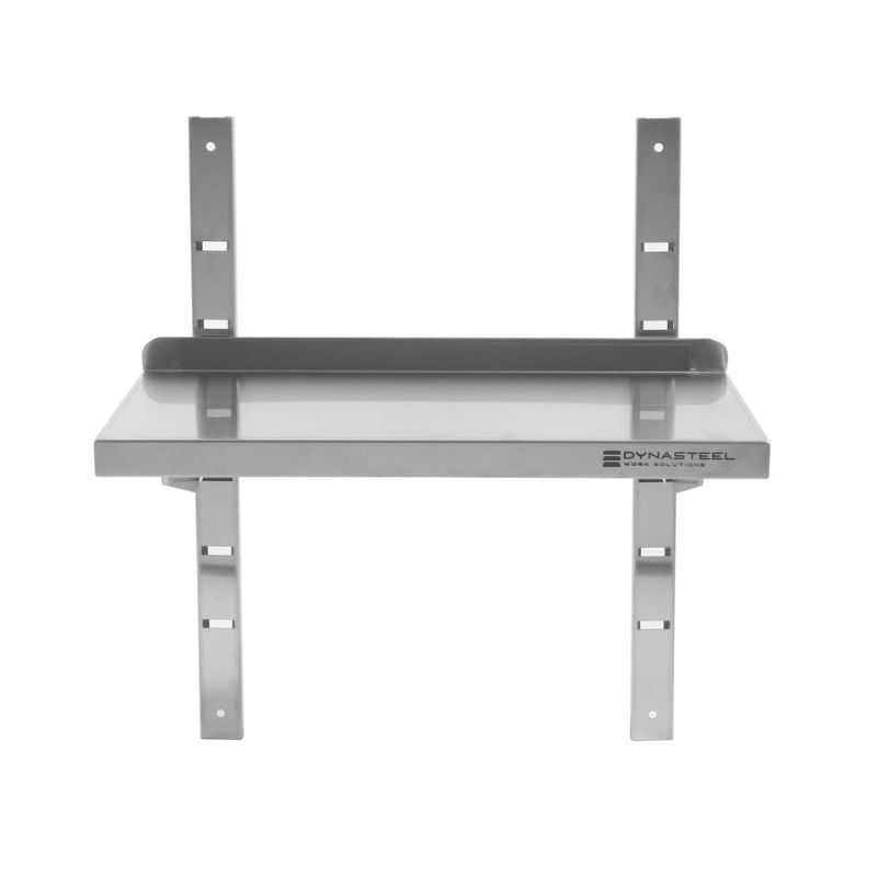 Etagère Murale en Inox - L 800 x P 300 mm - Dynasteel