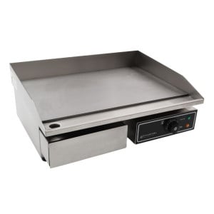 Professionelle Elektrische Grillplatte - Glatt 55 cm - Dynasteel