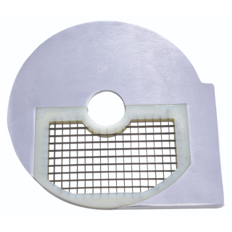 Scheibe für Mazedonien 8 mm für Gemüseschneider 550 W - Dynasteel