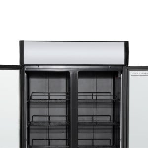 Getränkevitrine 736 L 2 Glastüren 2-8 °C R290