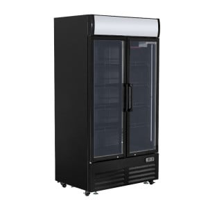 Getränkevitrine 736 L 2 Glastüren 2-8 °C R290