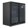 Rückkühlschrank 209 L 2 Glastüren — Belüftet