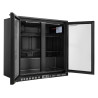 Refrigerated Back Bar - 2 Glass Swing Doors - 209 L - Dynasteel