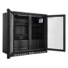 Rückkühlschrank 209 L 2 Glastüren — Belüftet