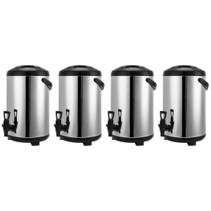Los 4 Isothermische Spender 7,5 L Inox AISI 304