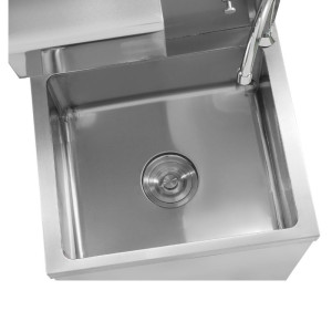 Foot-Operated Hand Wash with Soap and Paper Dispenser - Dynasteel