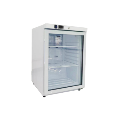 Mini Armoire Réfrigérée 200 L - Positive Vitrée Inox - Dynasteel