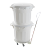 Couvercle Conteneur 50L Blanc