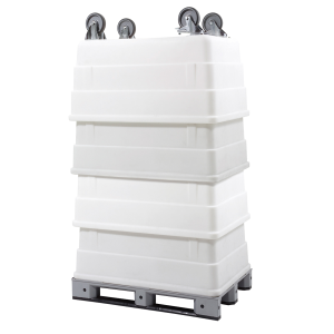 Palette Voll Grau - 1200 X 800 X 165 mm - Gilac