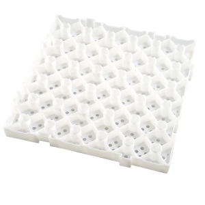 Grating 50 X 50 Cm Thickness 50 Mm White