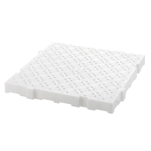 Gitterrost 50 x 50 cm - Dicke 50 mm - Weiß - Gilac