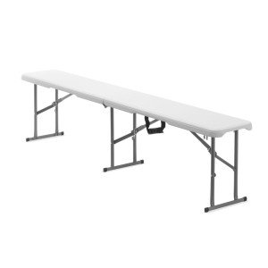 Banc Pliable Blanc - HENDI