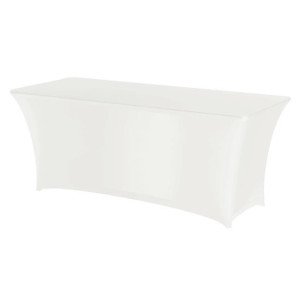 Housse pour Table Rectangulaire Blanche 1500 - HENDI