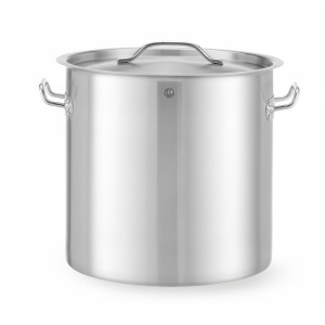 Marmite avec Couvercle Inox Budget Line - 32 cm