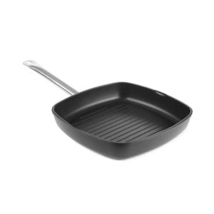 Gerillte Aluminiumguss-Grillpfanne - 55 x 29 cm - Marke HENDI - Fourniresto