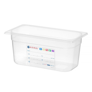 Gastronorm GN 1/3 Storage Container - 5.7 L - H 150 mm