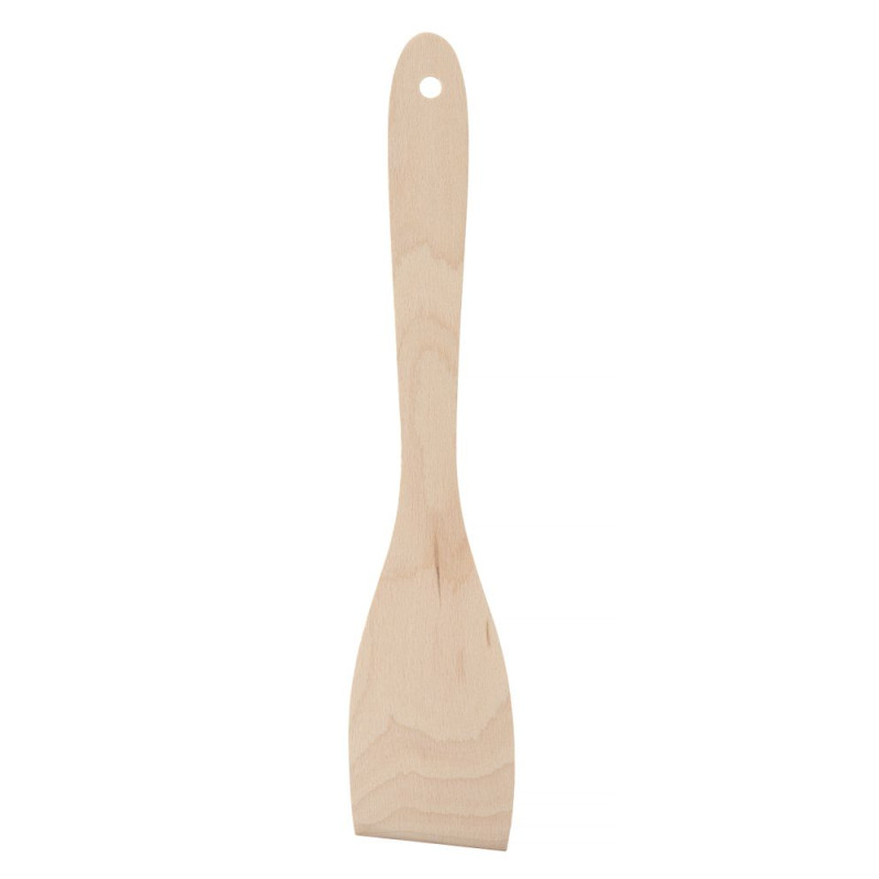 Spatule à Frire en Bois - L 300 mm - Lot de 4 | HENDI 525142