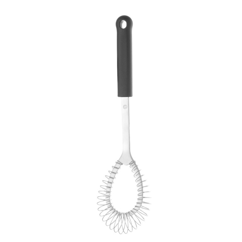 Flat Stainless Steel Whisk with PP Handle - L 160 mm